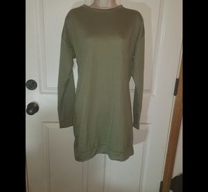 Long green sleep shirt